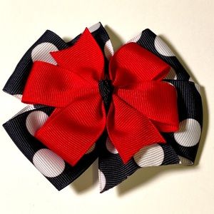 Pinup hair bows